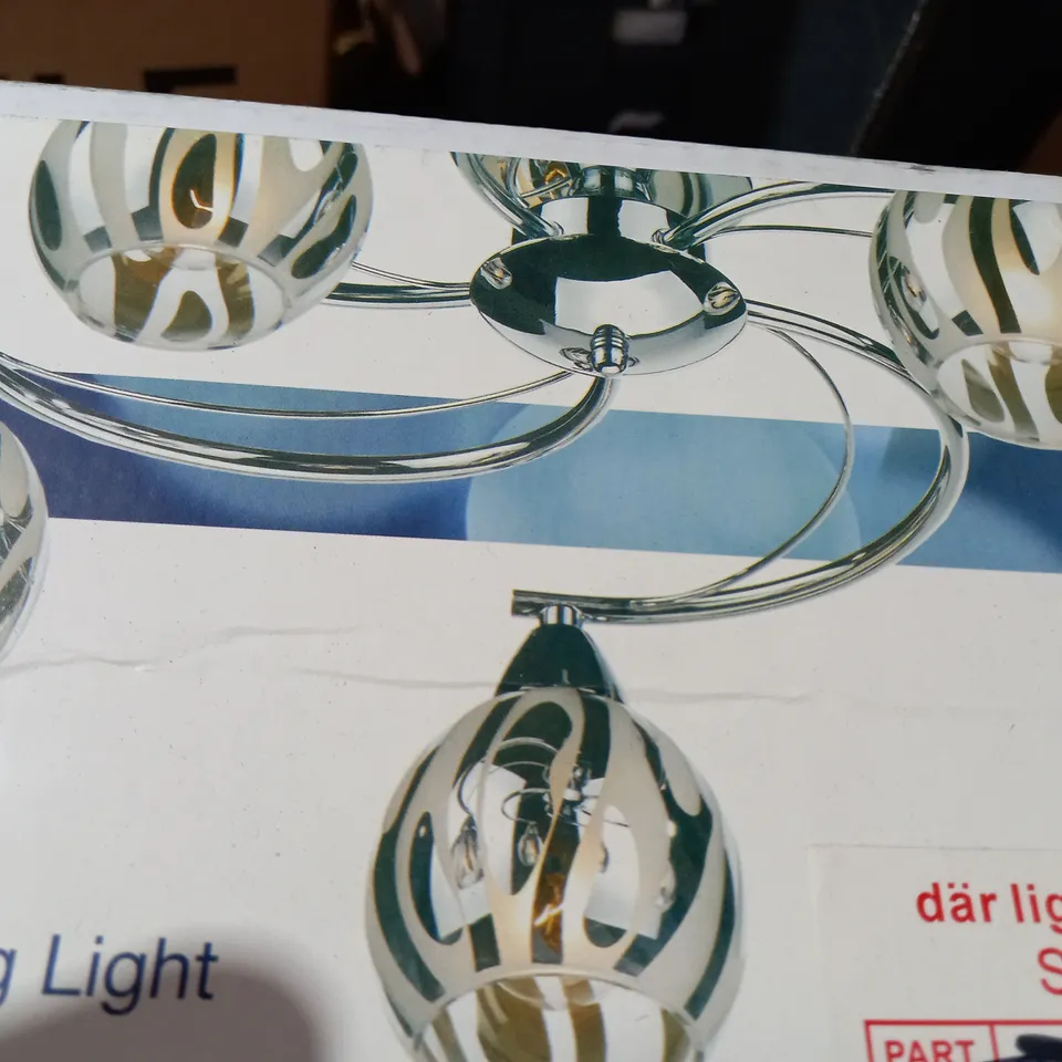 PAGAZZI PATRICE 5 LIGHT CEILING LIGHT