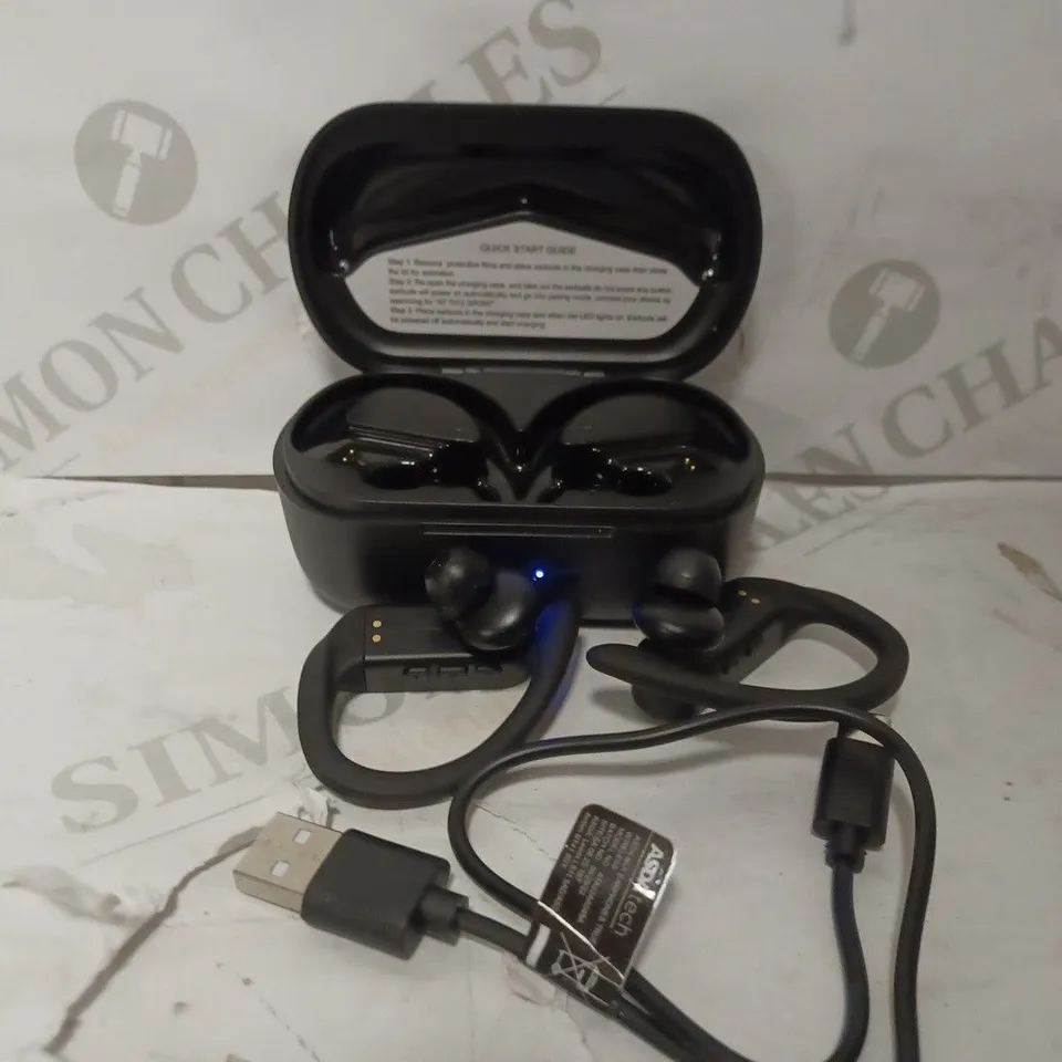 BLUETOOTH TRUE WIRELESS AROUND EAR EARBUDS 