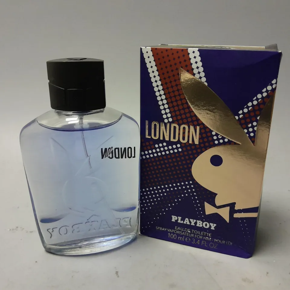 2 BOXED PLAYBOY EAU DE TOILETTE (2 x 100ml)
