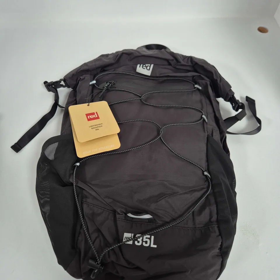 RED LIGHTWEIGHT BACKPACK 35L