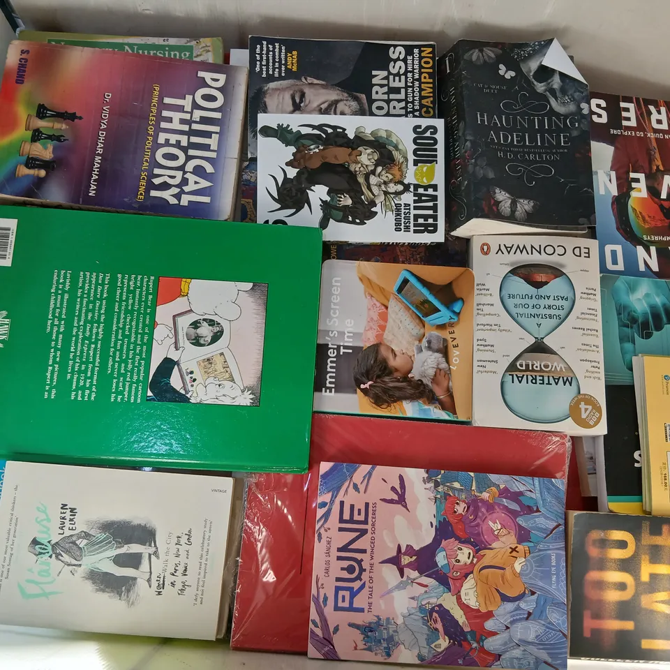 LARGE QUANTITY OF ASSORTED FICTION AND NON FICTION BOOKS