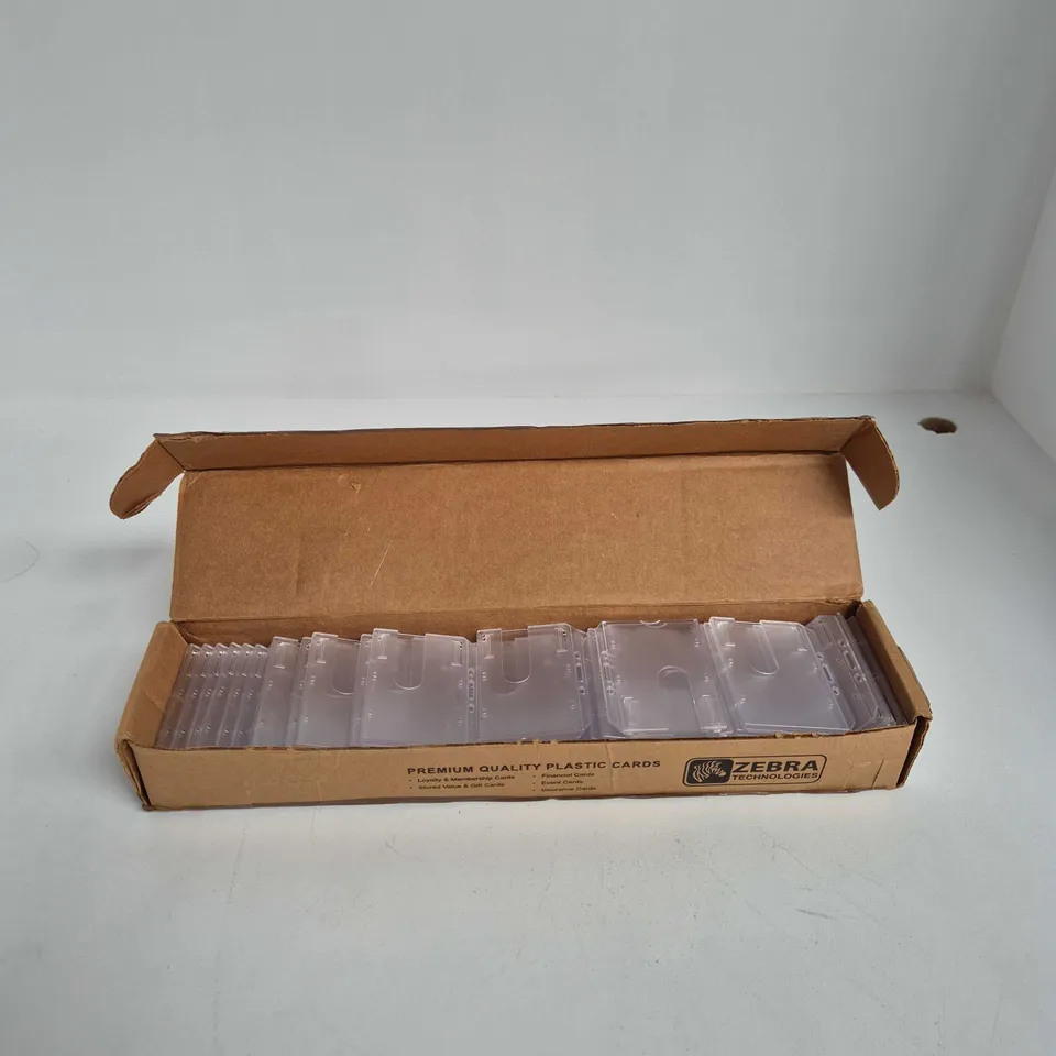ZEBRA TECHNOLOGIES PREMIUM QUALITY PLASTIC CARDS – BOXED