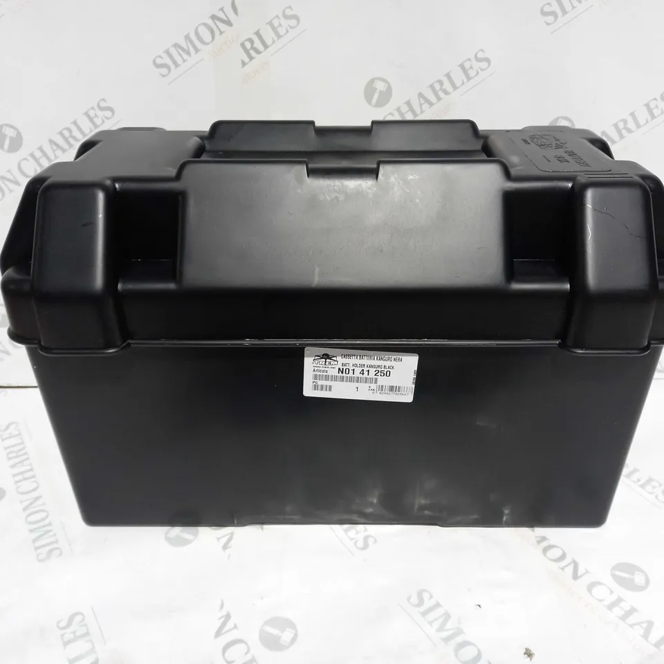 SET OF 2 TREM BATTERY BOXES - BLACK