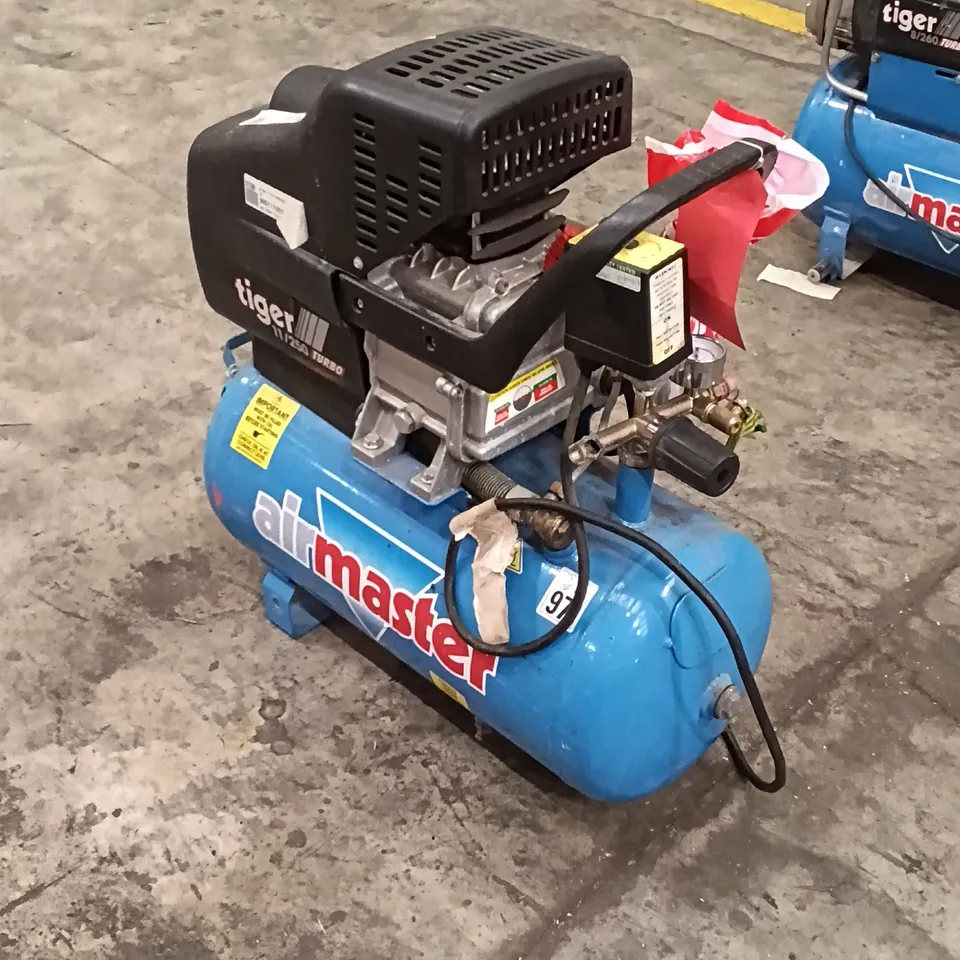 AIRMASTER TIGER 11/250 2.5HP 24 LITRE AIR COMPRESSOR