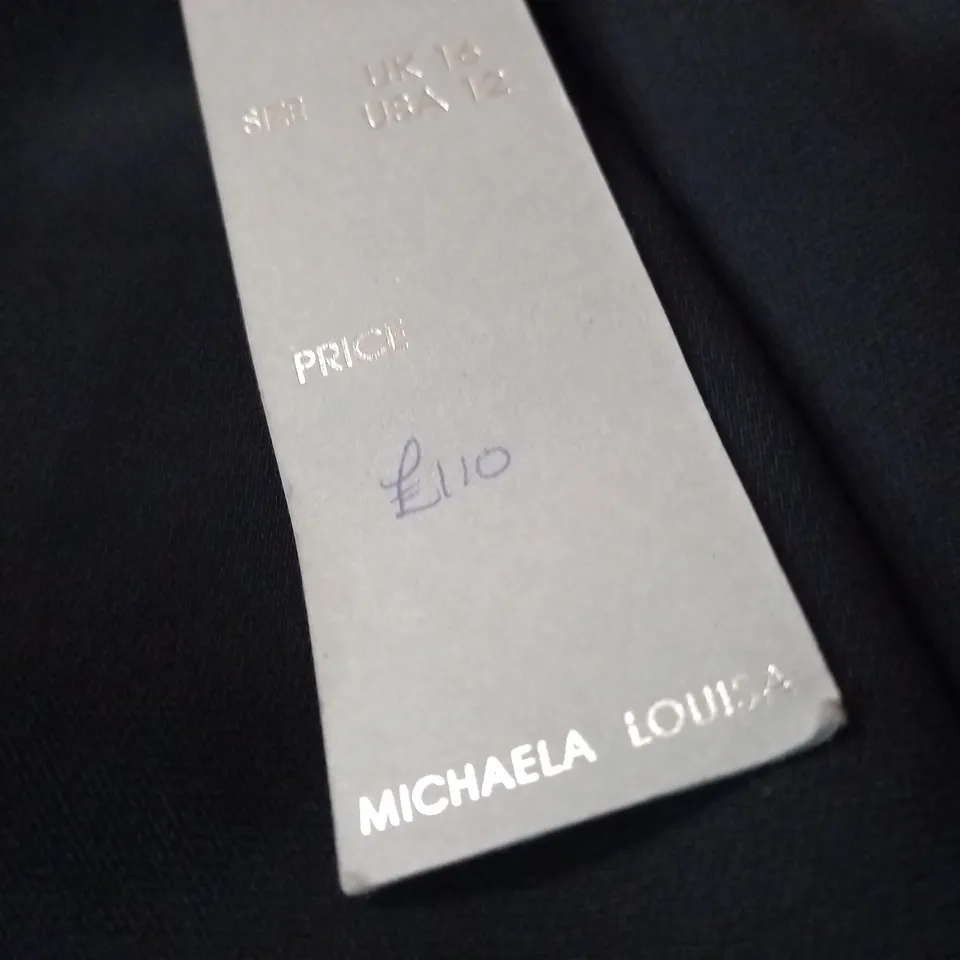 MICHAELA LOUISA BLACK TROUSERS - UK 16