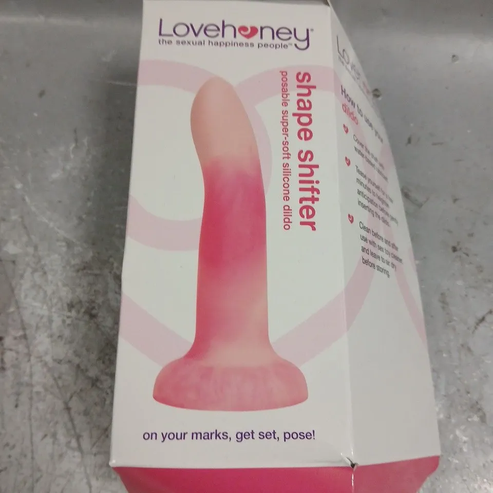 LOVE HONEY SHAPE SHIFTER POSABLE SUPER SOFT SILICONE DILDO
