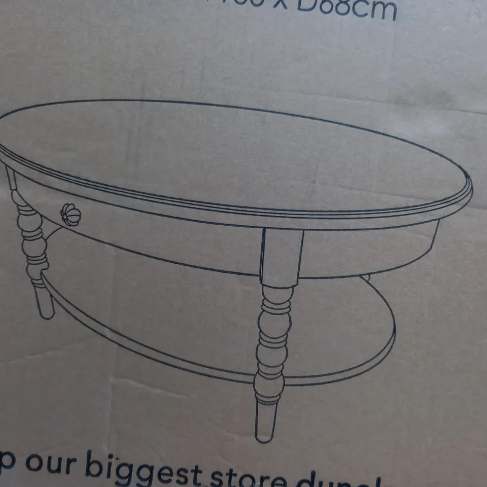 BOXED ARUBA COFFEE NEST OF TABLES - COLLECTION ONLY 