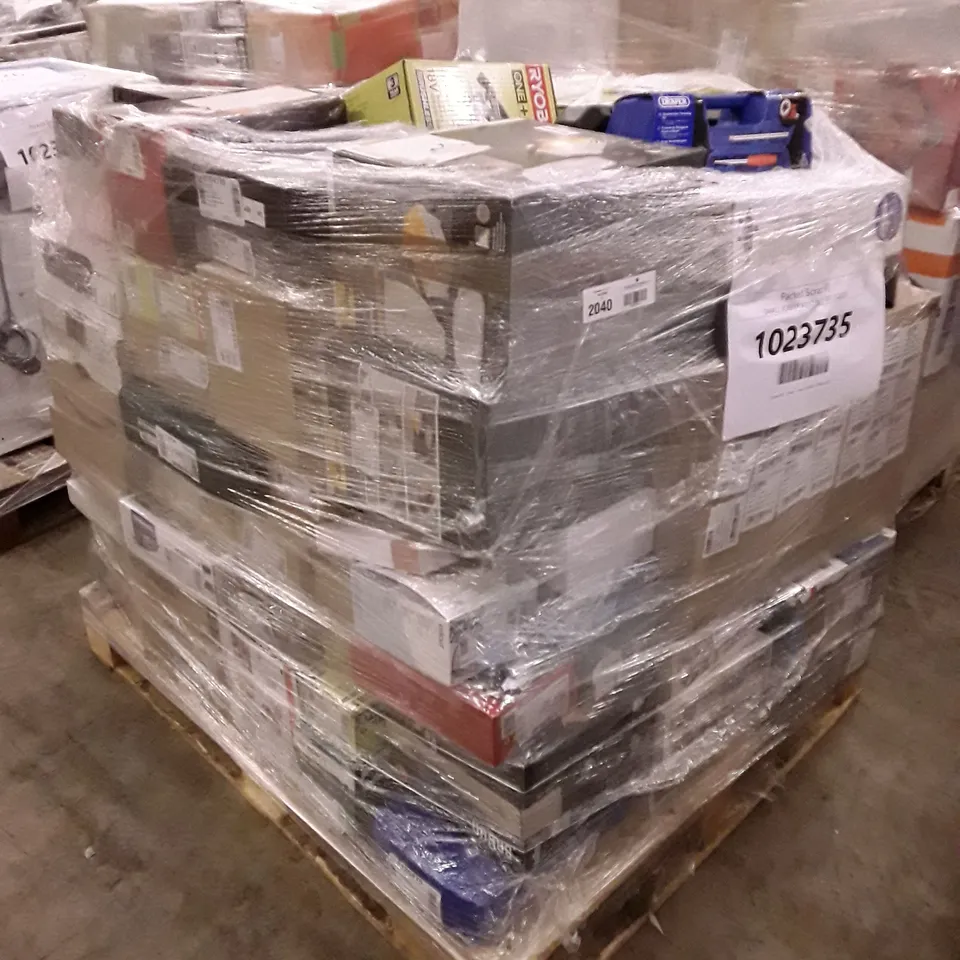 PALLET OF APPROXIMATELY 123 ASSORTED HOUSEHOLD & ELECTRICAL ITEMS INCLUDING