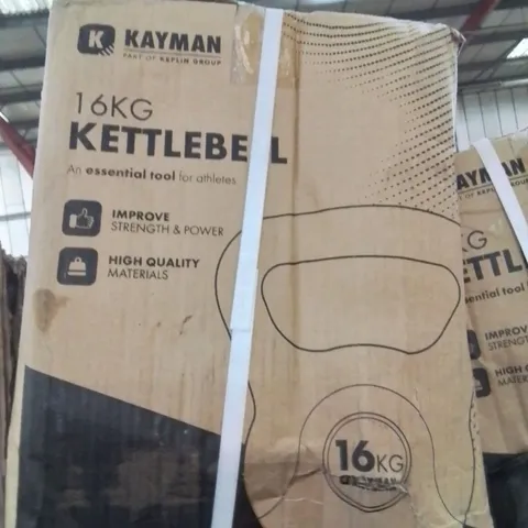 BOXED KEPLIN 16KG KETTLE BELL