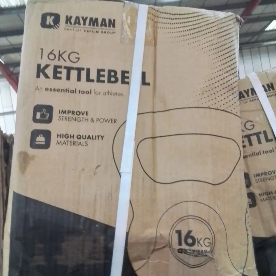 BOXED KEPLIN 16KG KETTLE BELL