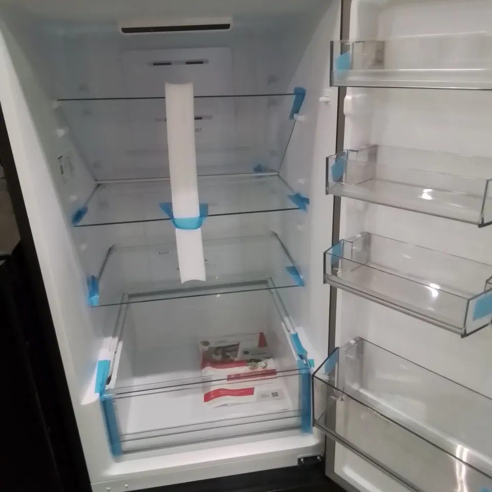 HOOVER 50/50 FRIDGE FREEZER IN GRAPHITE GREY - UNPROCESSED RAW RETURN