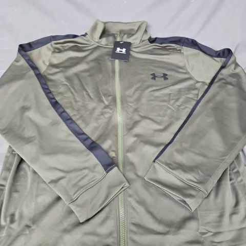 UNDER ARMOUR FULL ZIP JACKET - SIZE LARGE