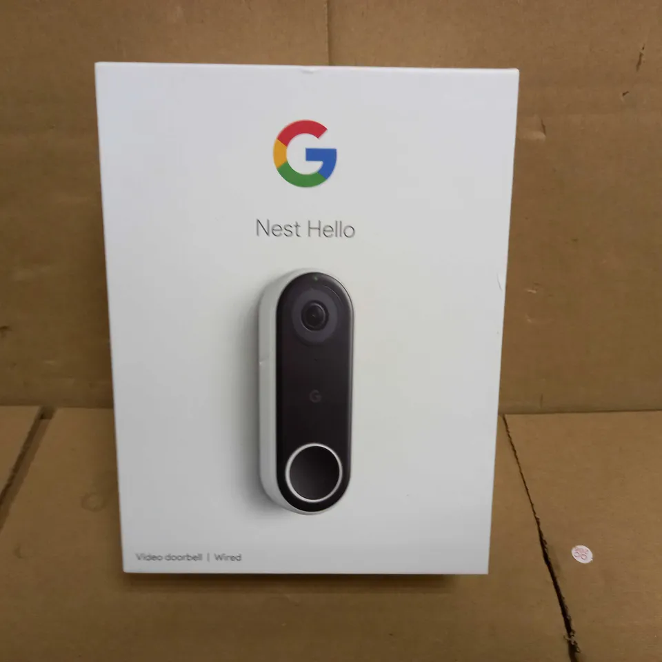 GOOGLE NEST HELLO VIDEO DOORBELL SYSTEM 