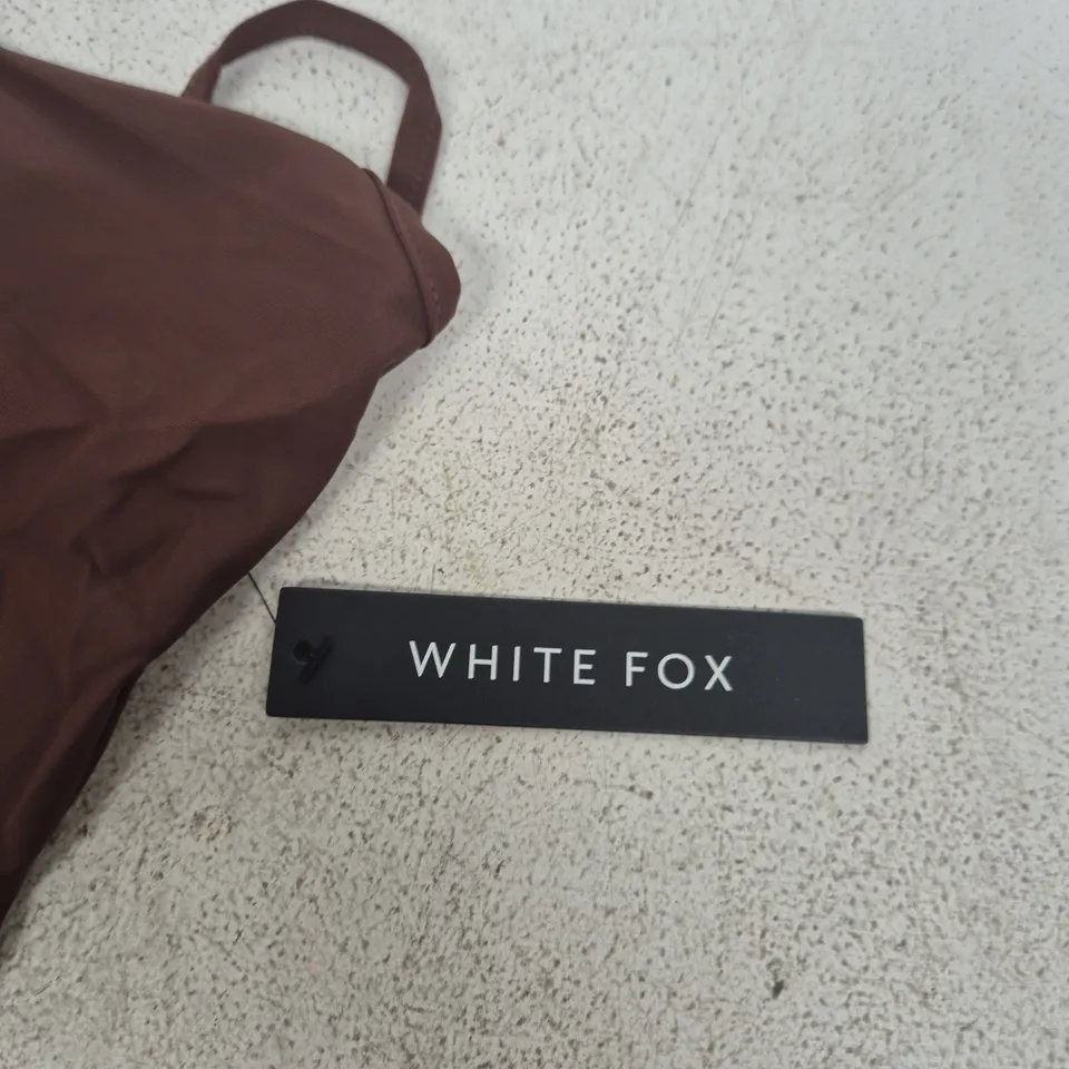 WHITE FOX LIFE TIME TOP-S CHOCOLATE BROWN, SIZE S
