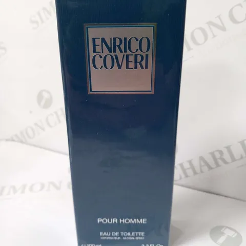 BOXED AND SEALED ENRICO COVERI POUR HOMME EAU DE TOILETTE 100ML