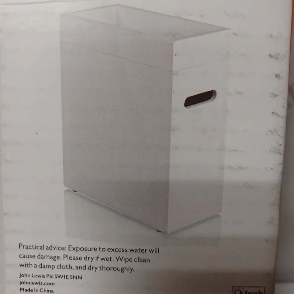 JOHN LEWIS STORAGE BOX WITH TRAY