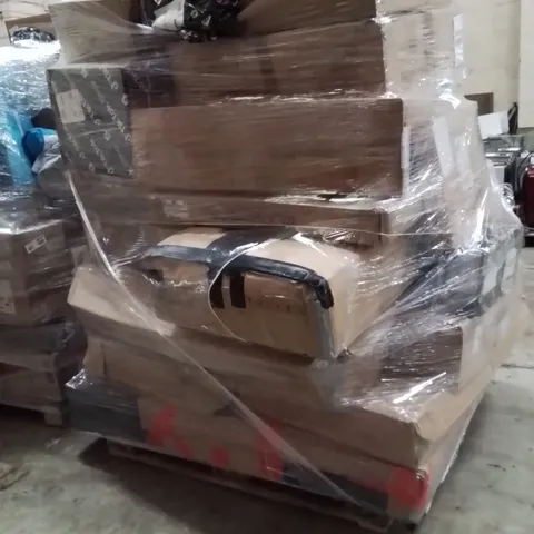 PALLET OF ASSORTED HOUSEHOLD GOODS AND PRODUCTS TO INCLUDE;SLOW JUICER,CHAIR,MEAT GRINDER