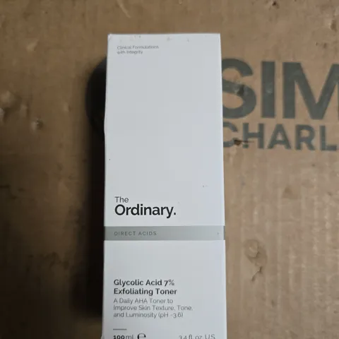 THE ORDINARY GLYCOLIC ACID 7% EXFOLIATING TONER – 100 ML (BOXED)
