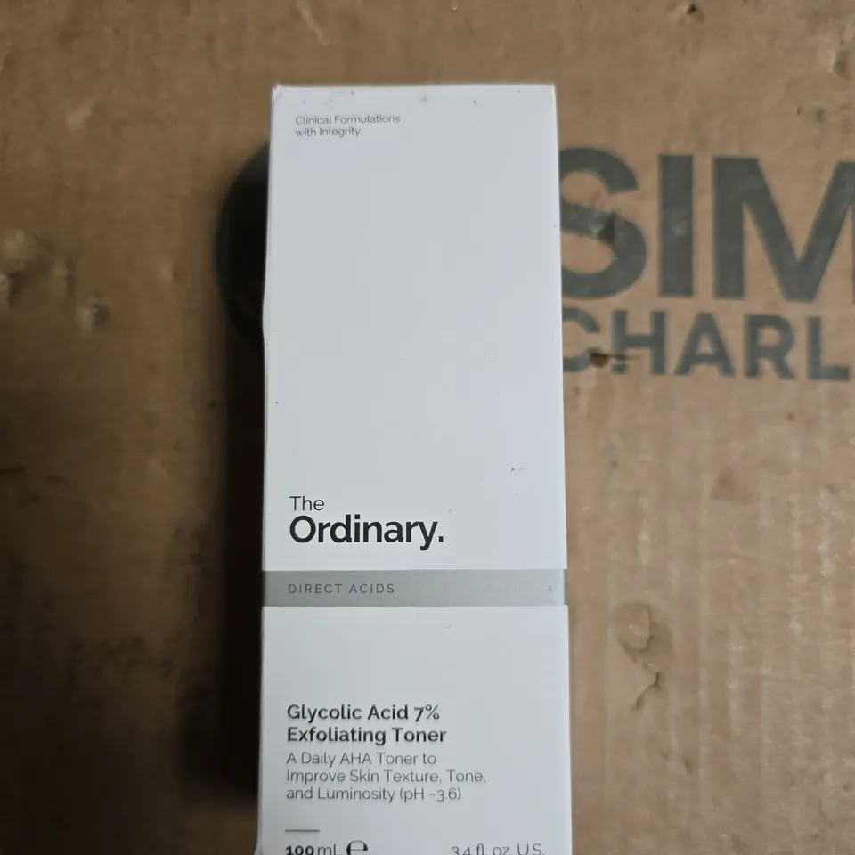 THE ORDINARY GLYCOLIC ACID 7% EXFOLIATING TONER – 100 ML (BOXED)