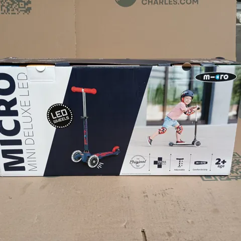 MICRO MINI DELUXED LED WHEELS BOXED AGES 2+