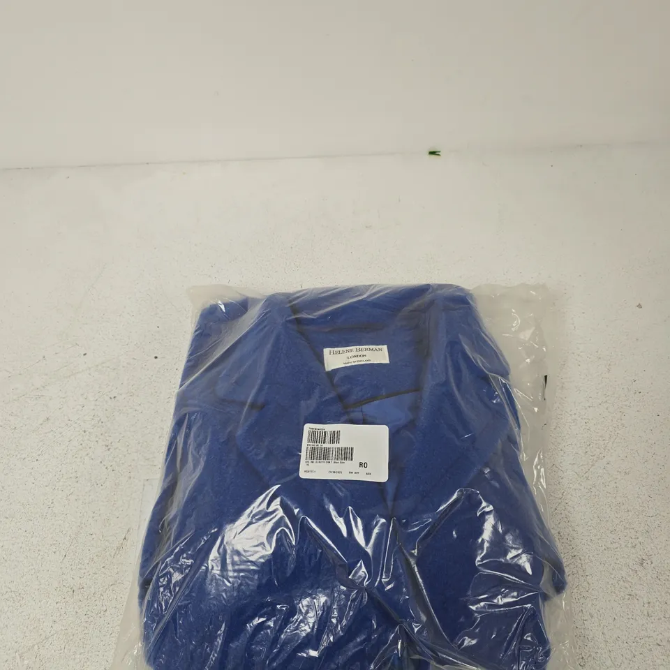 HELENE BERMAN RUTH COAT – BLUE – UK 10