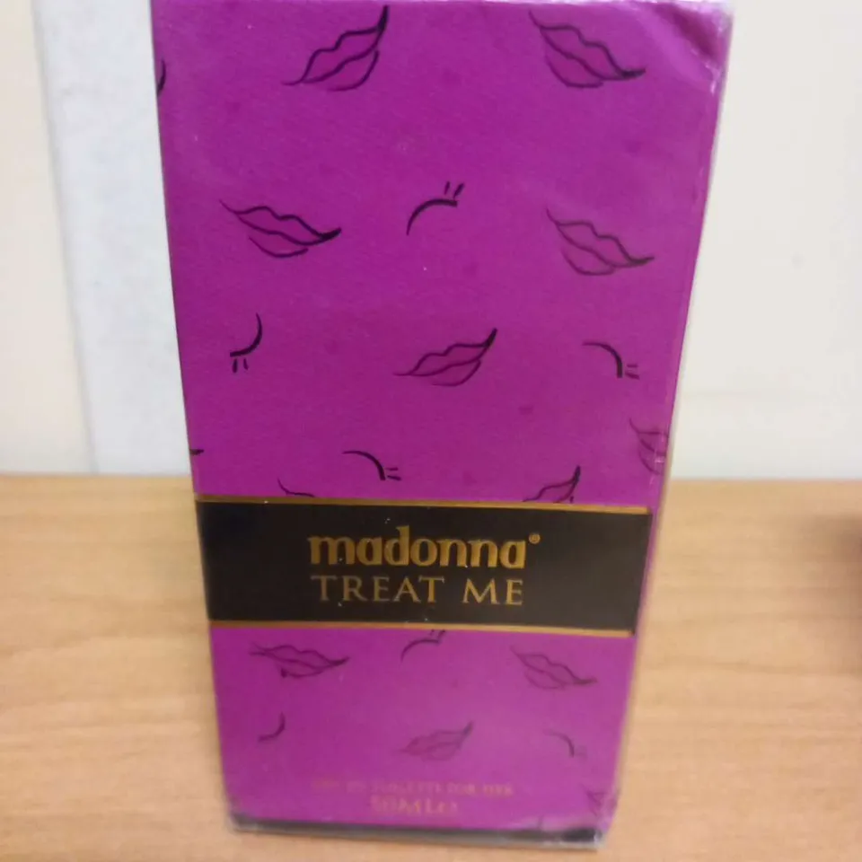 BOXED AND SEALED MADONNA TREAT ME EAU DE TOILETTE FOR HER 50ML