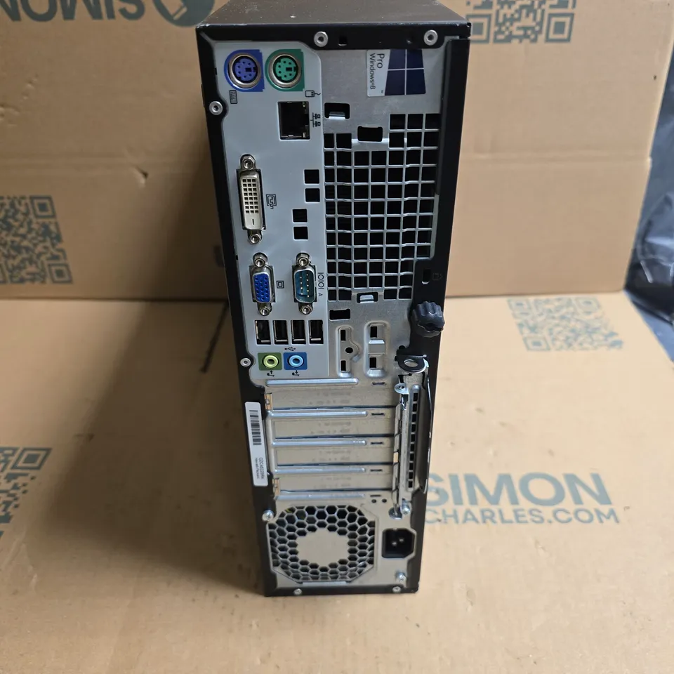 HP PRODESK 400 G1 SFF DESKTOP PC – I5-4570, 8GB RAM, NO STORAGE