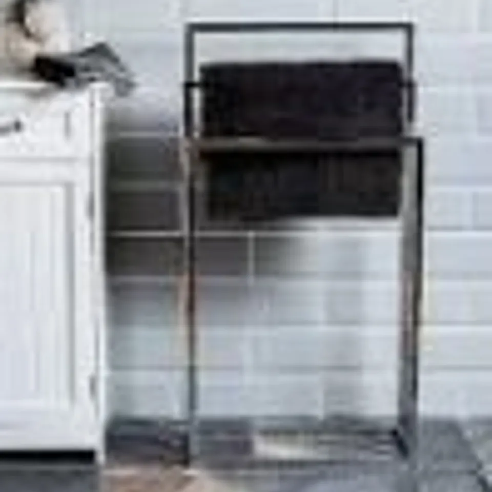 BOXED BATH VIDA FREE STANDING 3 TIER TOWEL STAND (1 BOX)