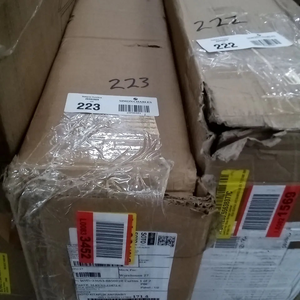 BOXED BOOKCASE (BOX 1 OF 2 ONLY) 