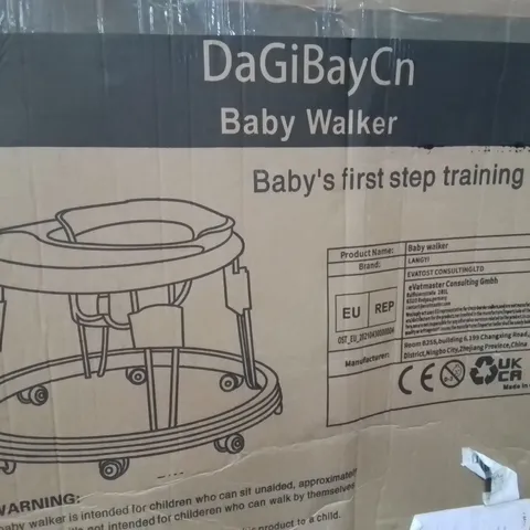 BOXED BABY'S FIRST STEPS TRAINING WALKER