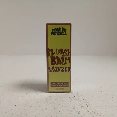 MADE BY MITCHELL BLUSH BALM BRONZED CREAM BRONZER – CARAMEL CHISEL (7.7G)