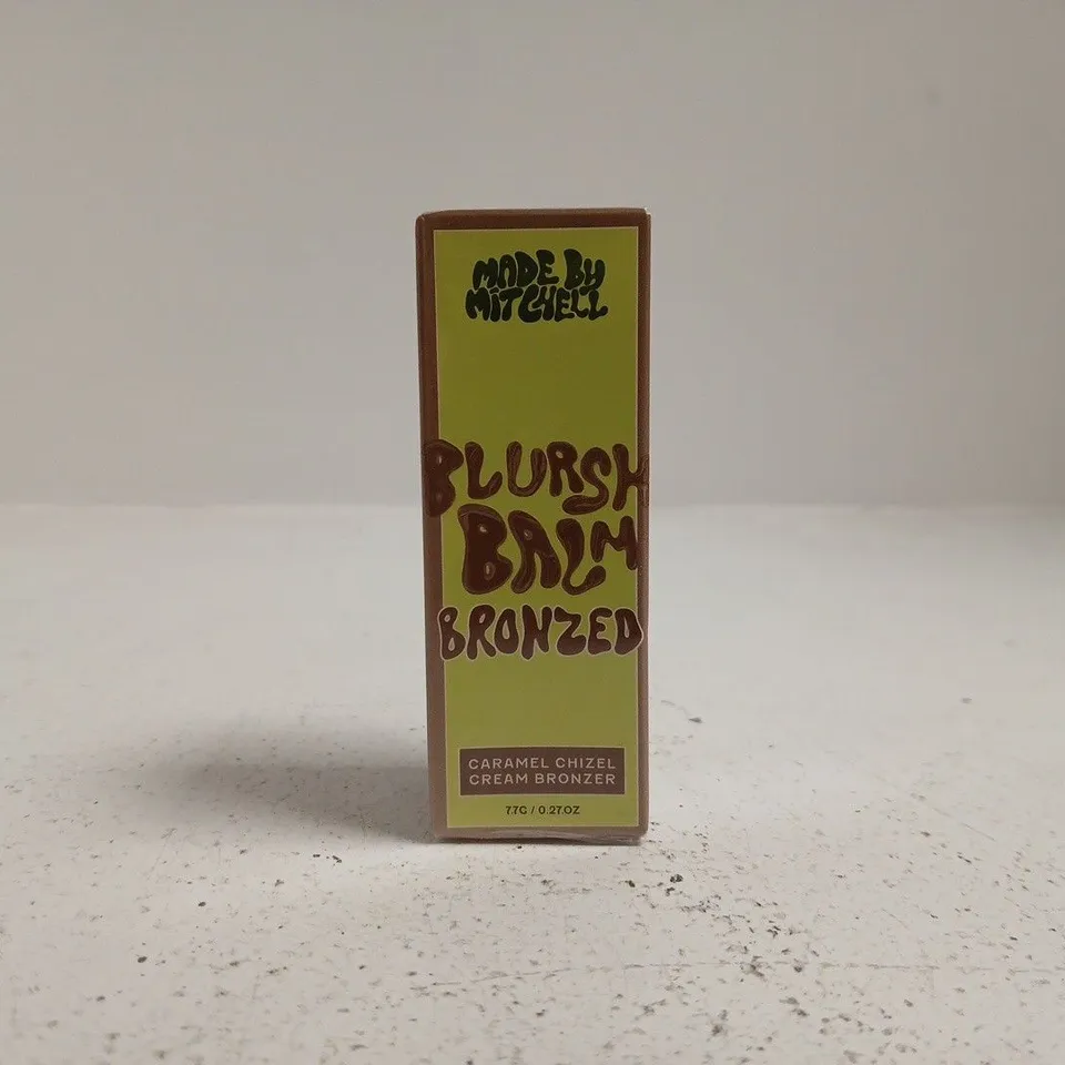 MADE BY MITCHELL BLUSH BALM BRONZED CREAM BRONZER – CARAMEL CHISEL (7.7G)