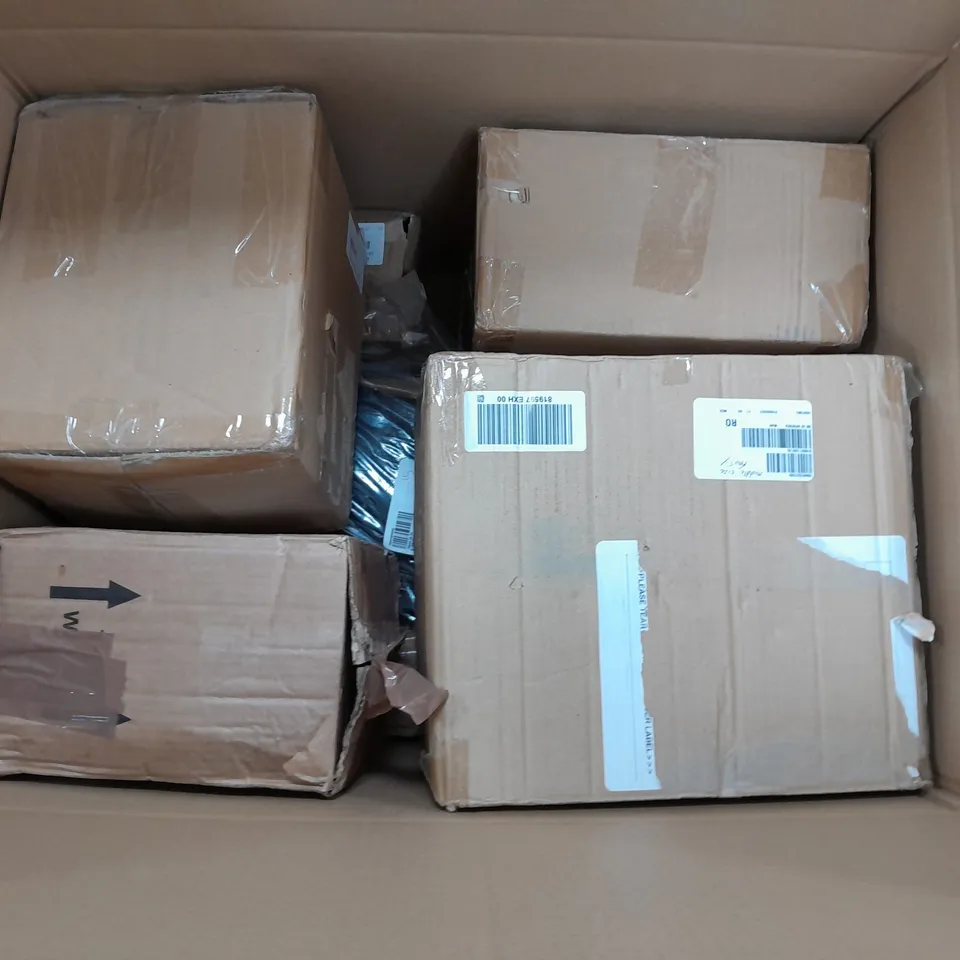 APPROXIMATELY 9 ASSORTED ITEMS TO INCLUDE CLUTCH BAG, SOLARLIGHTS, COOLING FAN, ETC