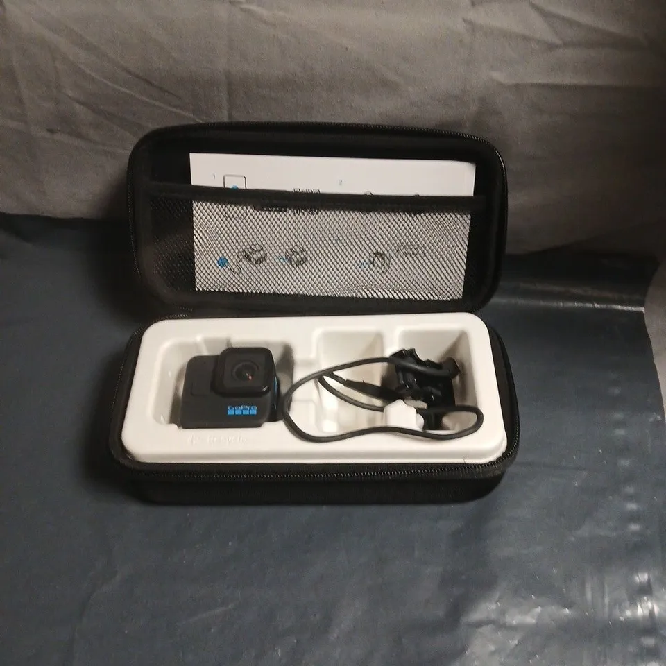 GOPRO HERO11 BLACK MINI ACTION CAMERA – IN CASE WITH MOUNT & USB CABLE