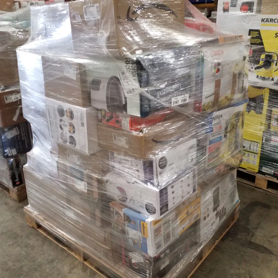 PALLET OF APPROXIMATELY 43 UNPROCESSED RAW RETURN HOUSEHOLD AND ELECTRICAL GOODS TO INCLUDE;
