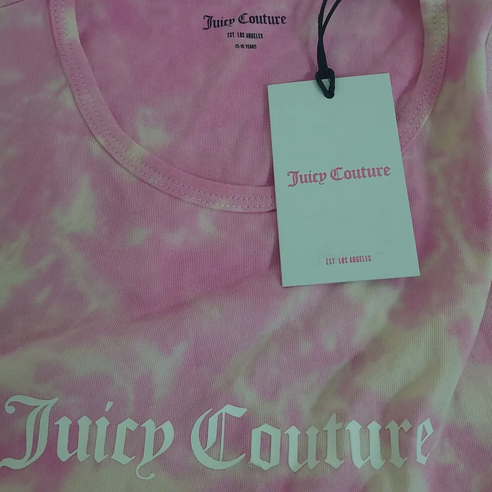 JUICY COUTURE FUSCHIA PINK VEST - 15/16 YRS