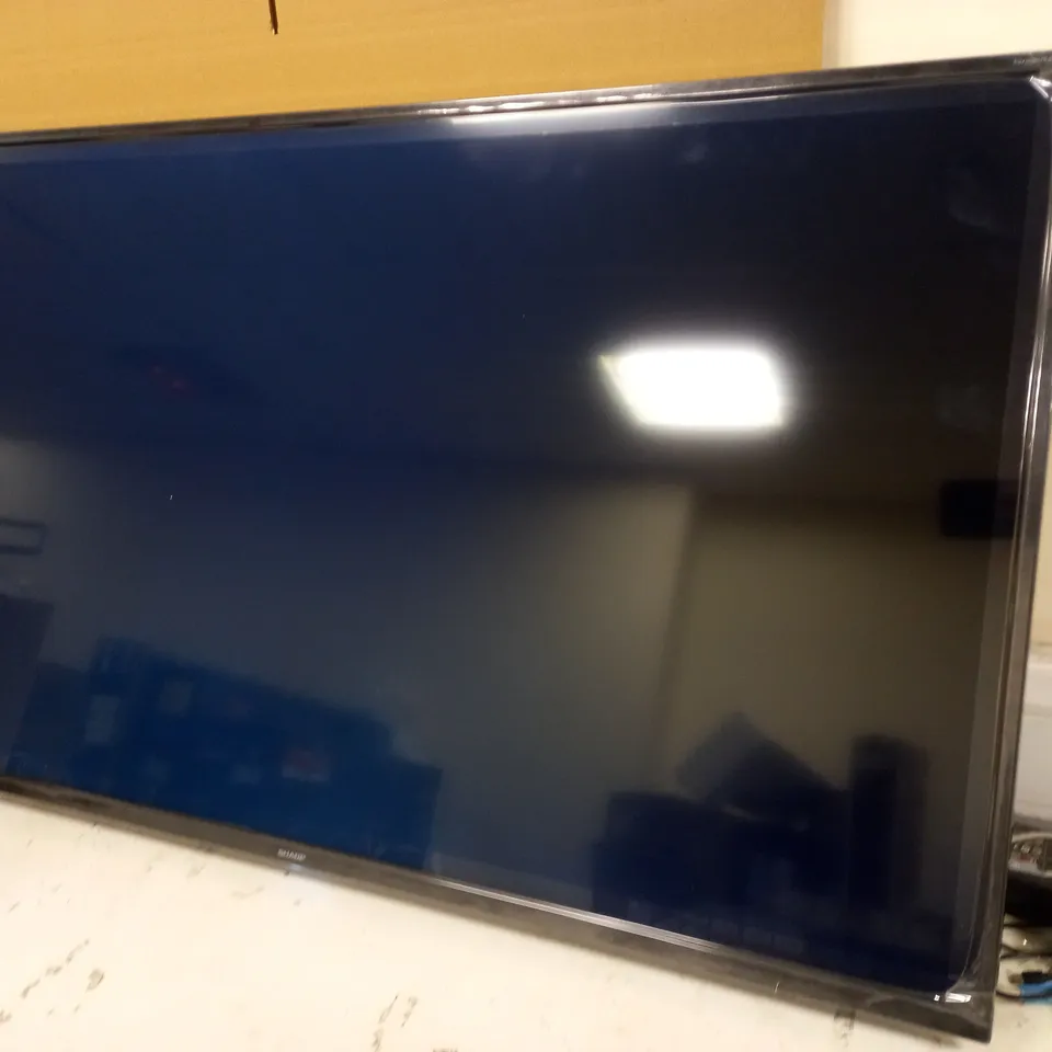 SHARP 4T C50BJ3KF2FB 50 INCH 4K SMART TV- collection only