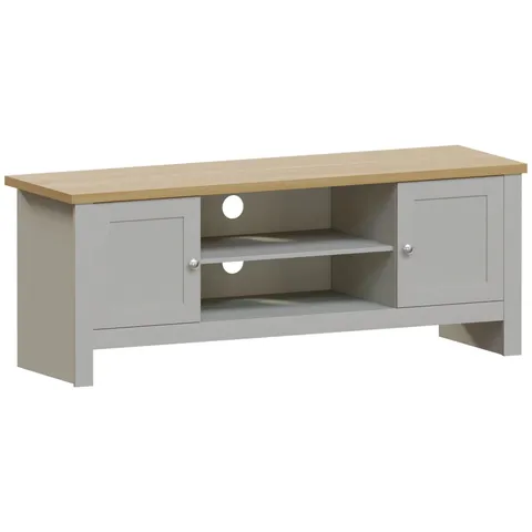VIDA DESIGNS ARLINGTON 2 DOOR TV UNIT - GREY
