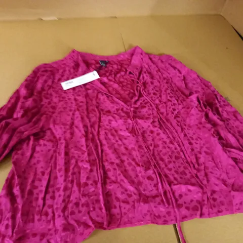 NOBODYS CHILD LIANA BLOUSE IN PINK - 14