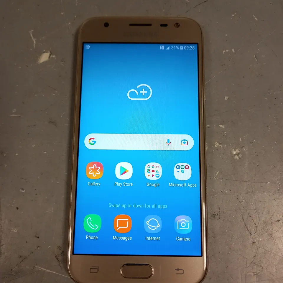 SAMSUNG GALAXY J3 SMARTPHONE 2017 IN GOLD 16GB