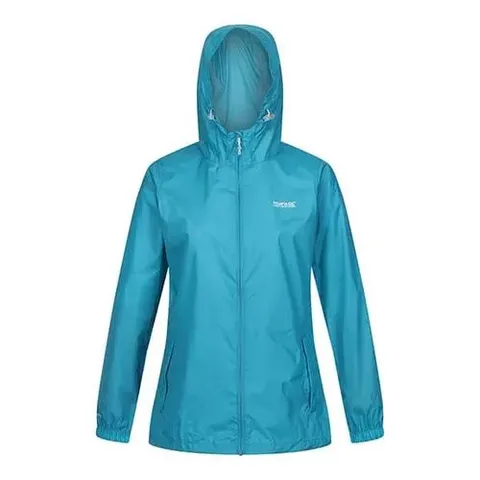 REGATTA PACK IT III WOMEN'S LIGHTWEIGHT WATERPROOF WALKING JACKET TAHOE BLUE SIZE 22