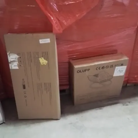 PALLET OF ASSORTED HOUSEHOLD GOODS AND PRODUCTS TO INCLUDE;BABY CHANGING PAD,ROCKER