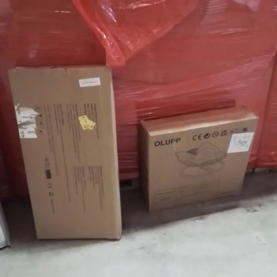 PALLET OF ASSORTED HOUSEHOLD GOODS AND PRODUCTS TO INCLUDE;BABY CHANGING PAD,ROCKER