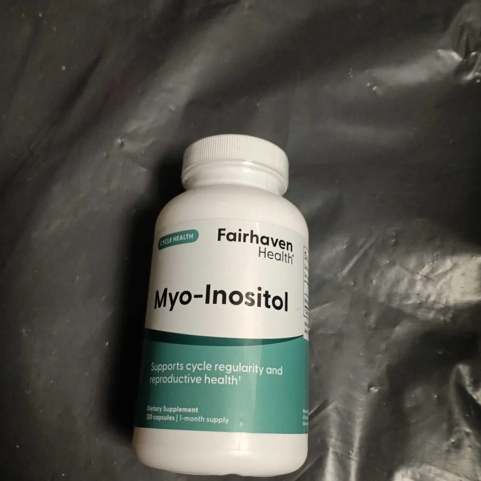 FAIRHAVEN HEALTH MYO-INOSITOL DIETARY SUPPLEMENT – 120 CAPSULES (1-MONTH SUPPLY)