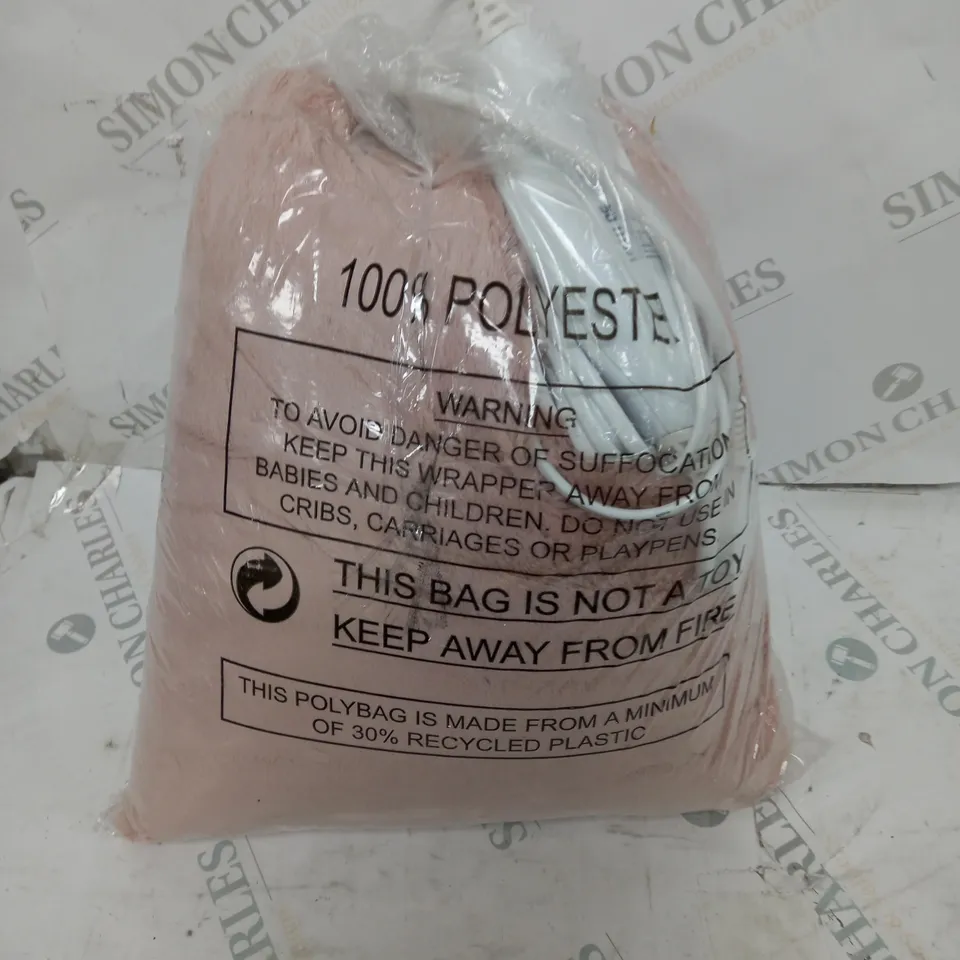 COZEE HOME HEATED BLANKET IN PINK