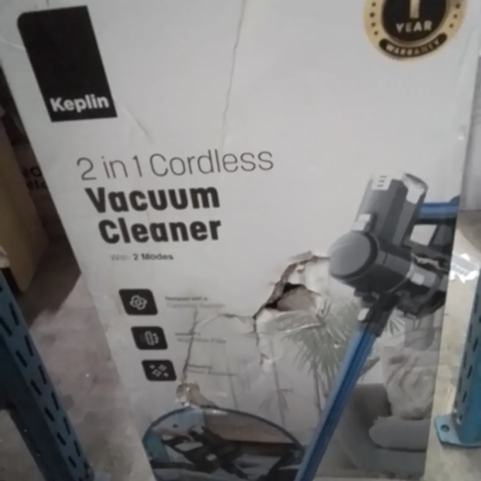 BOXED KEPLIN 2IN1 CORDLESS VACUUM CLEANER 