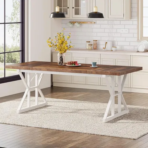 BOXED GALATEA METAL BASE DINING TABLE (1 BOX)