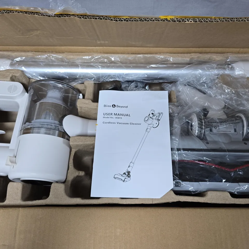 BOXED BLISS & BEYOND CORDLESS VACUUM CLEANER