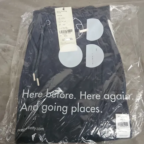 BAGGED MODA IN PELLE QUINN CHINO LONG TROUSERS IN NAVY - SMALL