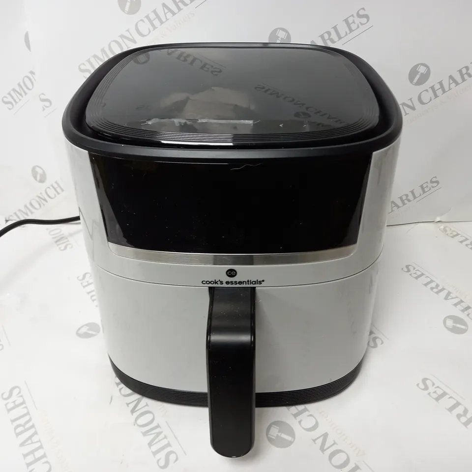 COOK'S ESSENTIALS 4L AIR FRYER COOL GREY